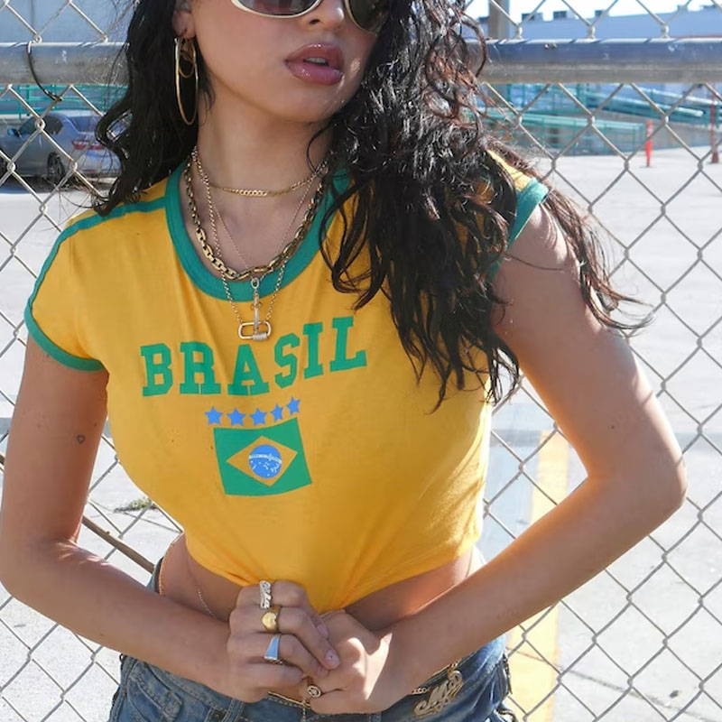 Estilos de mangas em blusas brasileiras femininas插图