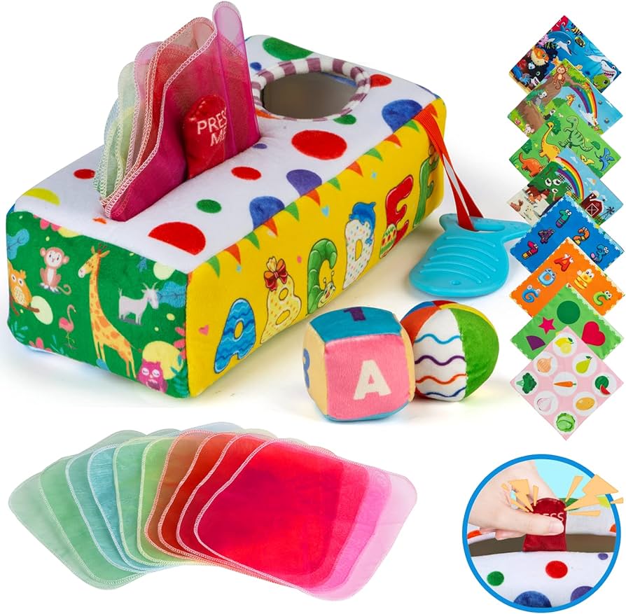 Baby Tissue Box Toy