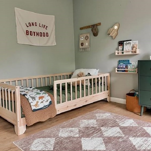 convert your crib into a safe, comfy toddler bed