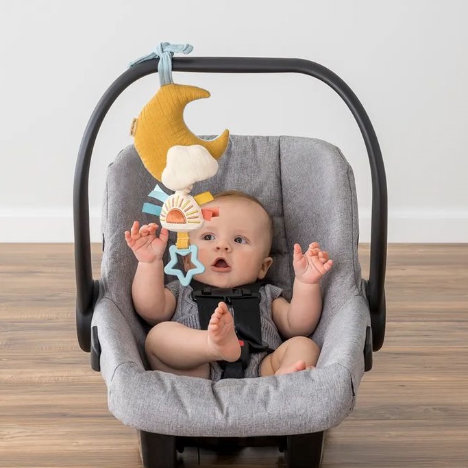 Wondering if car seat toys are safe for babies